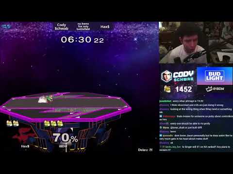 IBDW vs Hax$ friendly match SSBM