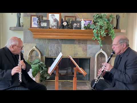 Paul Fried & David Singer Chôros (No.2) (Villa-Lobos) - Duos for Flute and Clarinet (Muczynski)