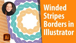 How To Create a Wavy Intertwined Border With Illustrator