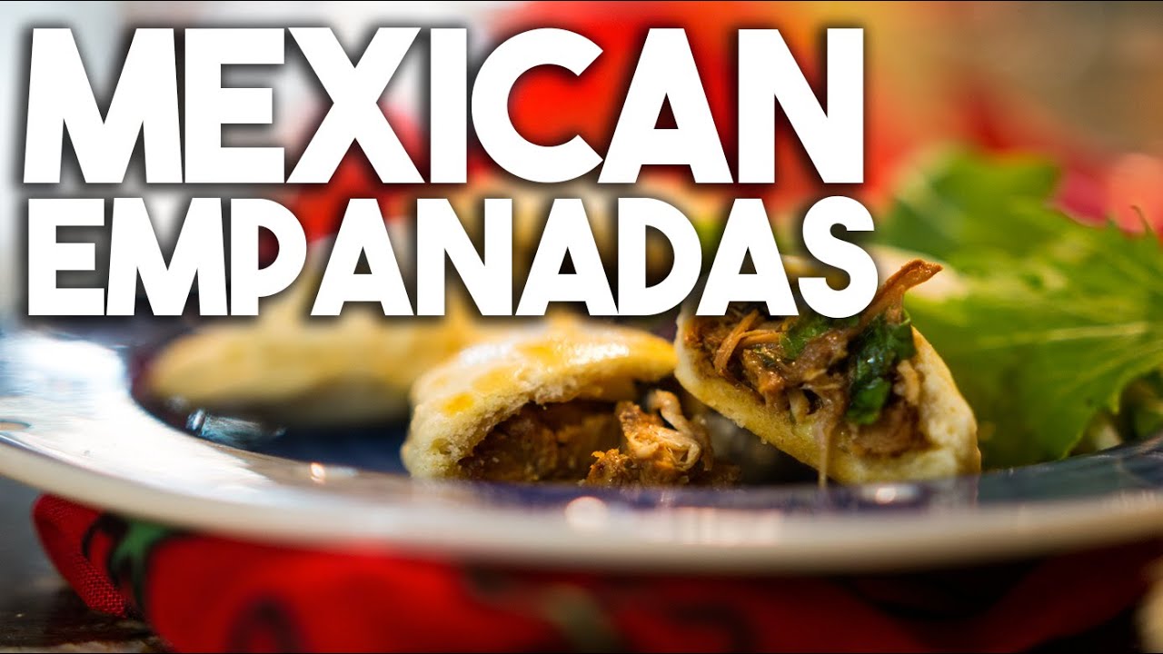 Stuffed Empanadas - filled with Mexican Pulled Chicken