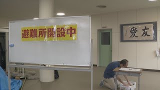 “ダブル台風” 東海地方は27日に最接近 三重県では避難所を開設した自治体も 収穫間近のブドウ園では枝を固定して対策