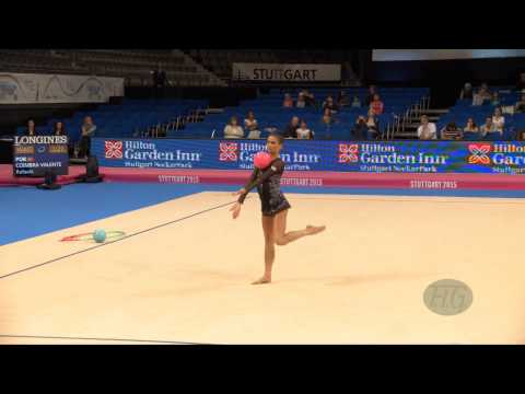 Dora VASS (HUN) 2015 Rhythmic Worlds Stuttgart - Qualifications Ball