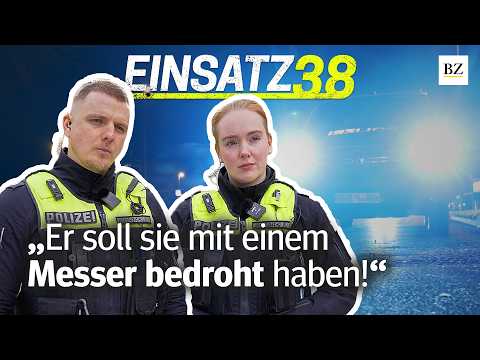 On the road with the Wolfsburg police: "He allegedly threatened her with a knife"