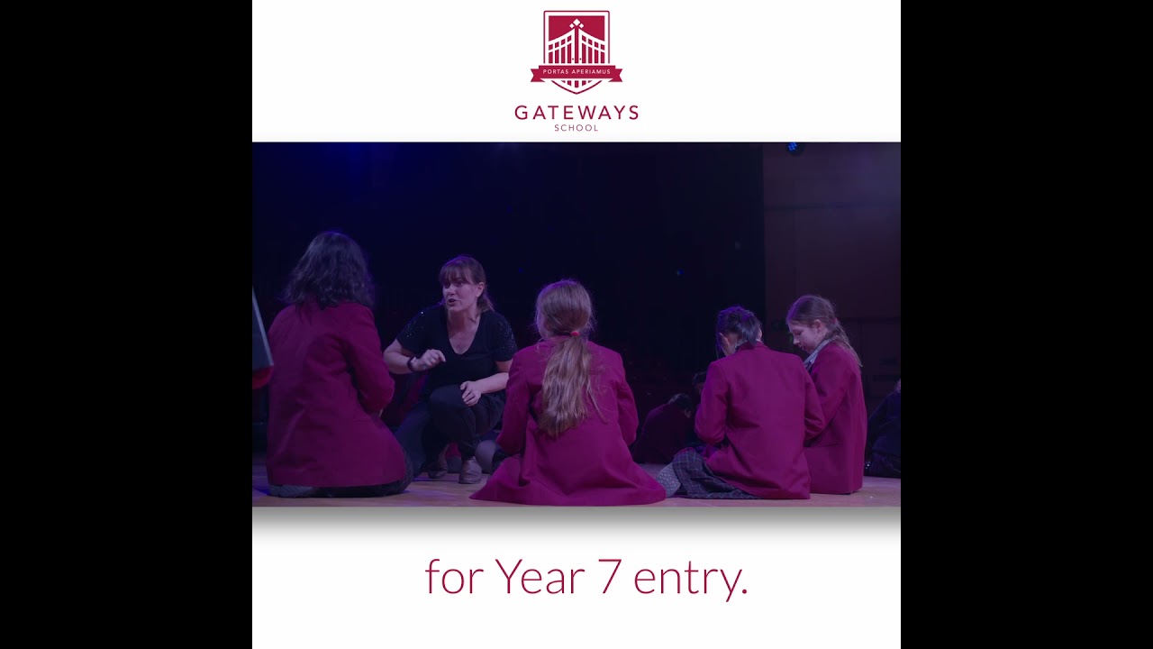 Register for Gateways High School - September 2022 Entry