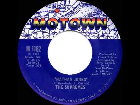 1971 HITS ARCHIVE: Nathan Jones - Supremes (mono 45)