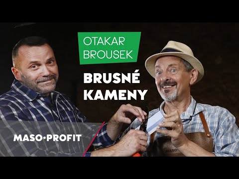 Brusné kameny a nože v akci | Otakar Brousek & MASO-PROFIT