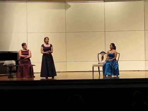 Katie Craighead singing Come Scoglio (Like a Rock) from Cosi fan tutti