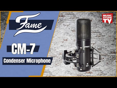 Fame Audio Studio CM-7 | Condenser Microphone | MUSIC STORE