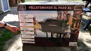 ACTIVA Grill Pelletsmoker El Paso Xl Zusammenbau - Vorstellung