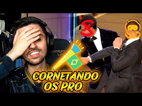 OS BR ESTREARAM LEVANDO TRASH NA NORTH AMERICA! - CORNETANDO OS PRO