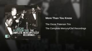 More Than You Know (1959 Version)