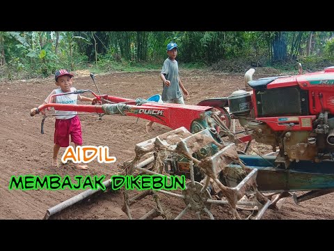 TRAKTOR SAWAH || JOKI TRAKTOR PALING MUDA DIDUNIA @Tunggal putri85