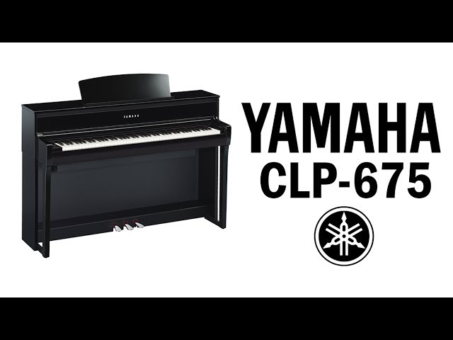 Yamaha Clavinova CLP-675 R - палисандр