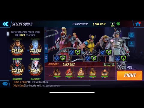 Weapon X vs Heroes for Hire 13k punch up