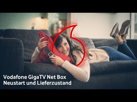 Vodafone GigaTV Net Box: Reset