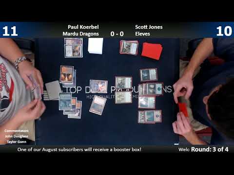 Modern w/ Commentary 8/22/17: Paul Koerbel (Mardu Dragons) vs. Scott Jones (Elves)