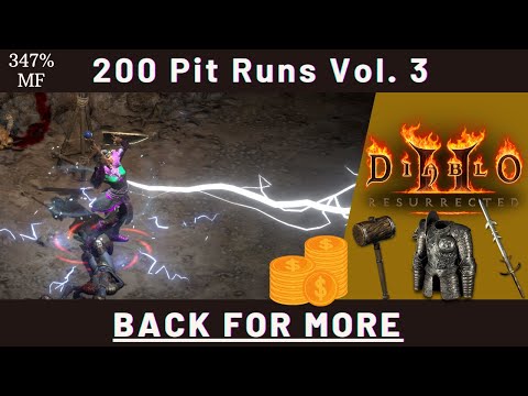 200 Pit Runs Vol. 3 | Diablo 2 Resurrected: Loot Highlight