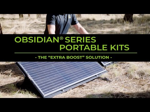 Introducing the Zamp Solar OBSIDIAN® SERIES Portable Combo Kits