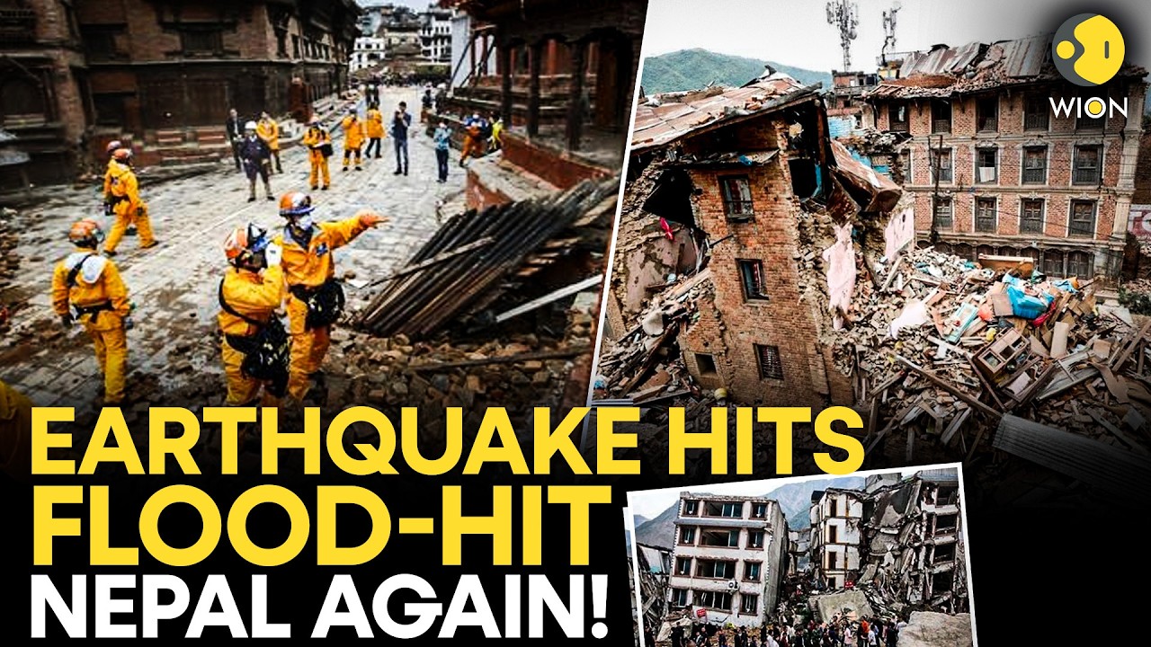 Nepal Earthquake LIVE: 3.7 Magnitude Tremor Jolts Himalayan Region Amid Flood Disaster | WION