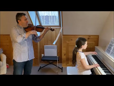 Maxim Vengerov and Lisa Vengerov, father and daughter musical duo.