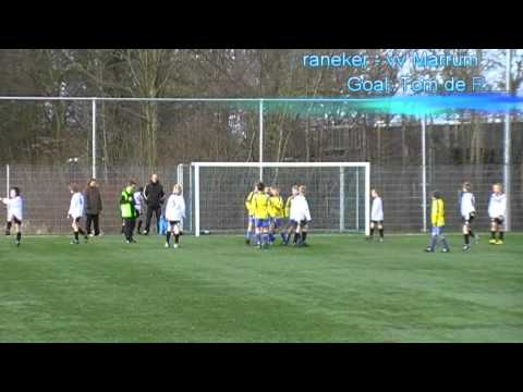 SC Franeker E4 - vv Marrum E1, voorjaarscompetitie 2011, 1e speelronde