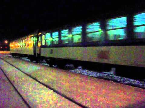 Odjezd vlaku Sp 1695 (ČD 363.xxx) - Chomutov, 12. 12. 2012