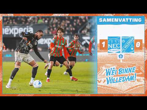 😤 Out of the Cup... | Summary N.E.C. Nijmegen - FC Volendam: 1 - 0 (2025-2026)