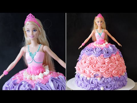 How to Make a Barbie Cake | Doll Cake Tutorial