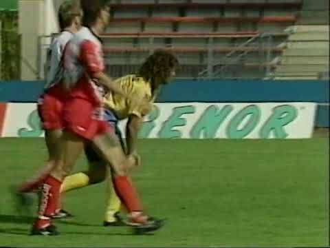 1. Division: First Vienna FC vs SK Vorwärts Steyr 1:1(1:0), 18. 8. 1990 Hohe Warte Wien-Döbling
