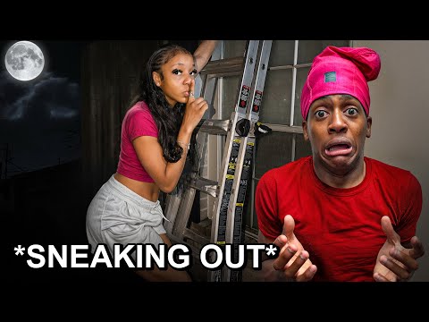SNEAKING OUR Little Sister OUT of the House at 3AM *bad idea*