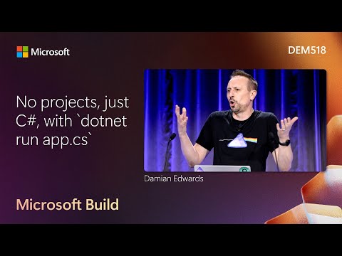 No projects just C# with `dotnet run app.cs` | DEM518
