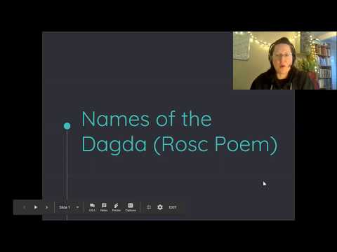 Names of the Dagda - Pronunciation in Irish (and why it's important to your Irish Paganism!)