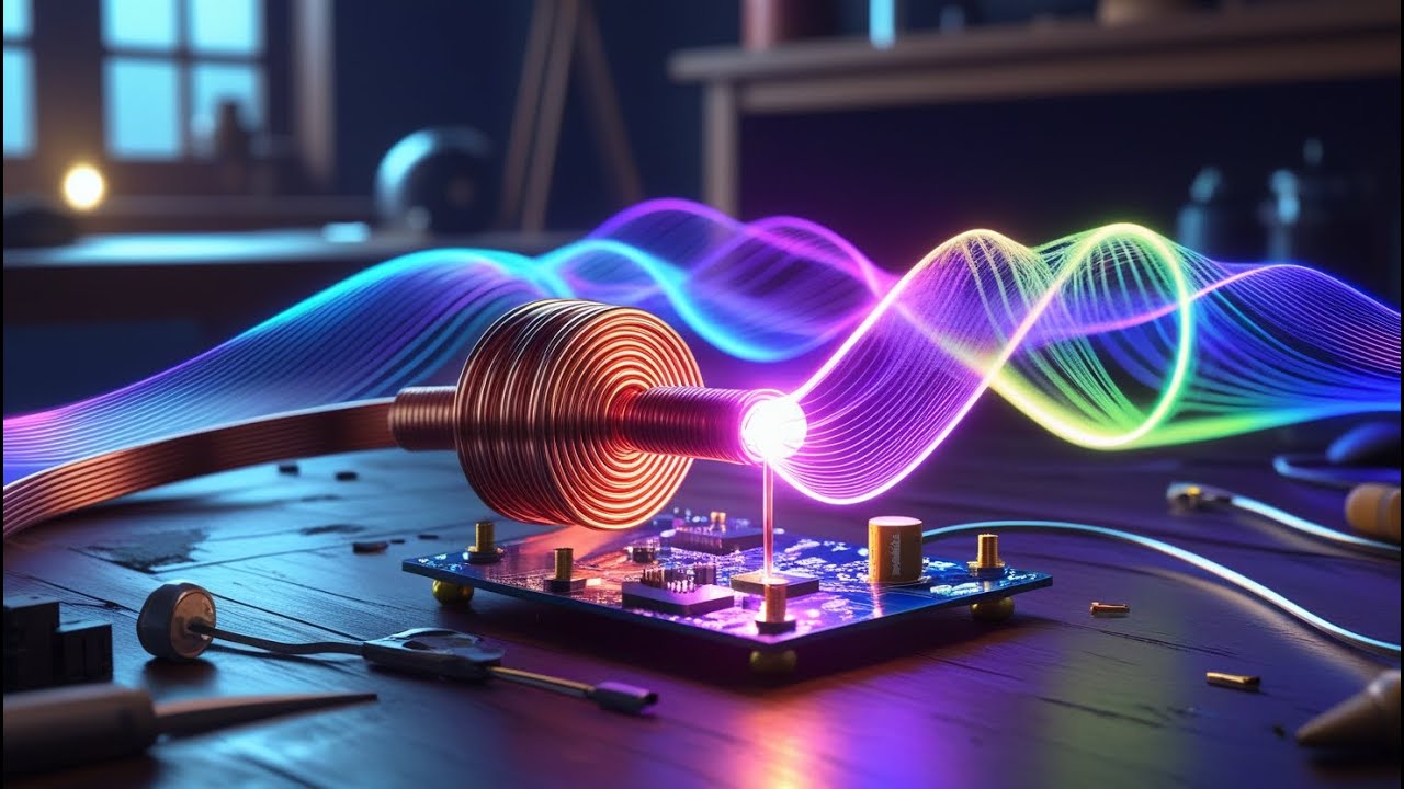 How to Easily Generate Electromagnetic Waves at Home!