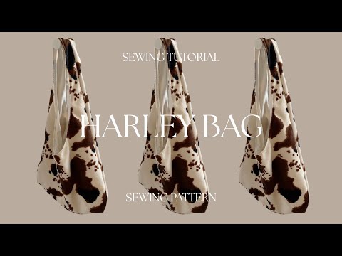 Harley Hobo Bag Sewing Tutorial | Beginner Friendly | Step by Step Tutorial With Sewing Pattern