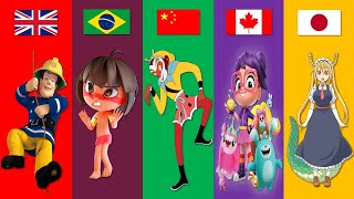 Cartoons From Different Countries Pt | 110
