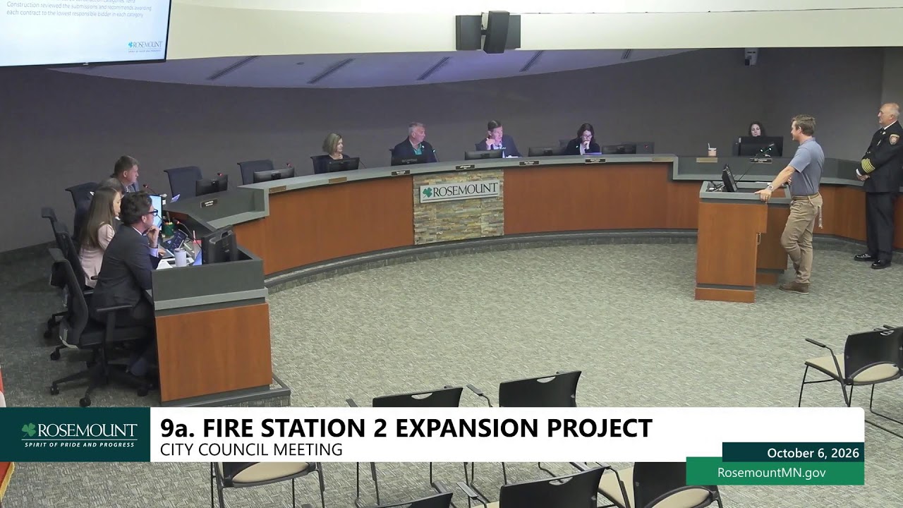 City Council Meeting - October 6, 2026
