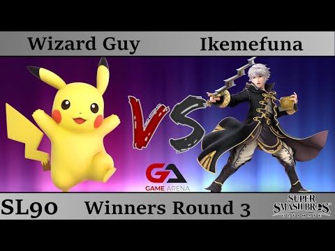SmashLAN'd 90 - Winners Round 3: WU | Wizard Guy (Pikachu) vs Ikemefuna (Robin, Ganon)