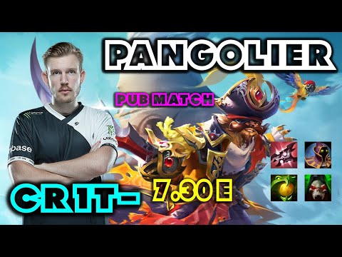 Cr1t- | EG | Pangolier | pub match | 7.30 E | Armlet Toggle Game | Dota 2 | META