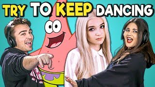 College Kids React To Try To Keep Dancing Challenge (Poppy! Despacito! C-SPAN?)
