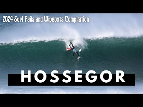 Surf Fails and Wipeouts Compilation 2024 #fails #surf #wipeout #hossegor