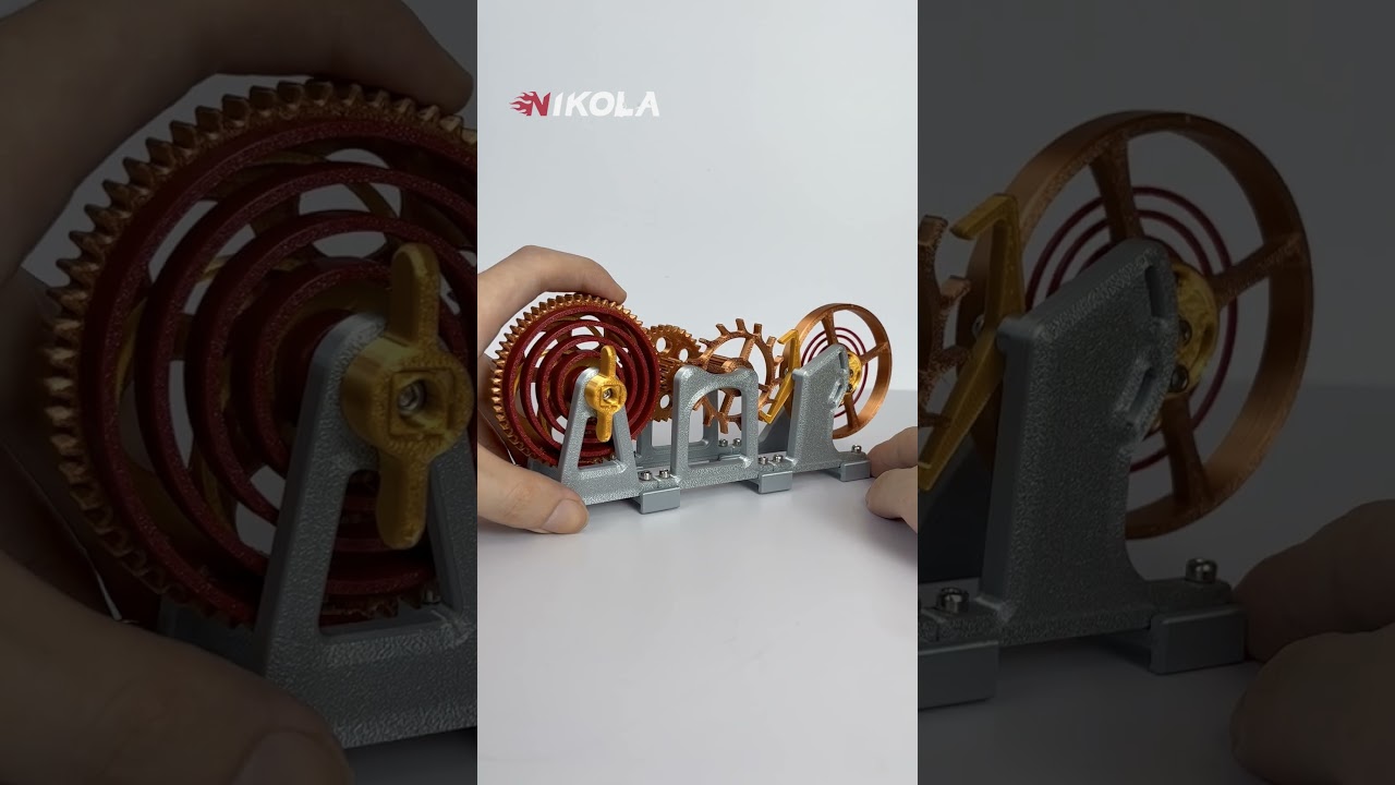 The working principle of a clock