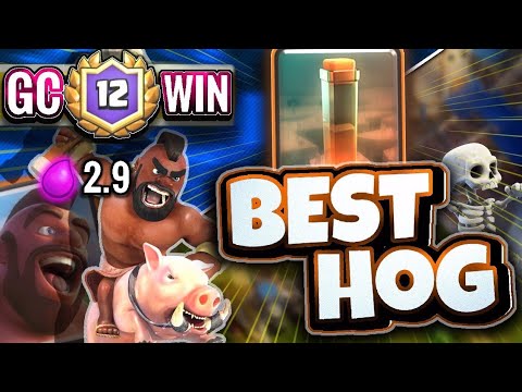 OUTPLAY ANY MATCHUP! 2.9 HOG RIDER DECK