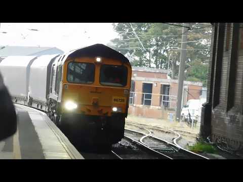 66728 passes Darlington - 4N80 Doncaster Down Decoy to North Blyth 09/09/19