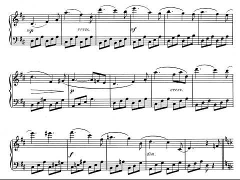 Prokofiev. Music for children Op.65. Piano. 4. Tarantelle