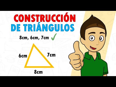 CONSTRUCTION OF TRIANGLES ACCORDING TO THE MEASUREMENT OF THEIR SIDES Super easy - For beginners