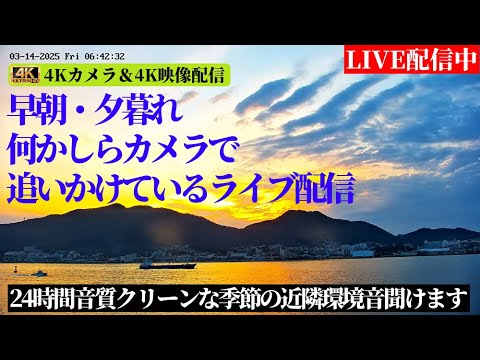 関門橋と関門海峡のライブカメラ映像