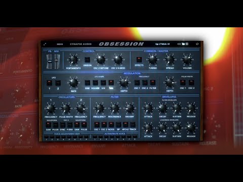 Obsession by Synapse Audio OB-Xa Emulation VST Software New