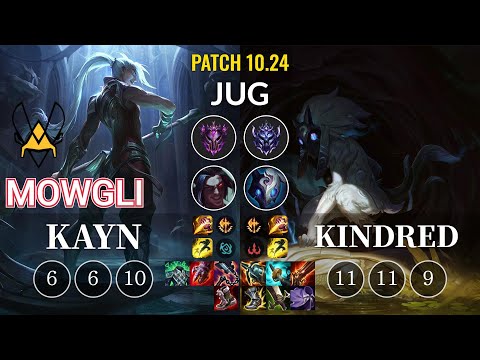 VIT Mowgli Kayn vs Kindred Jungle - KR Patch 10.24