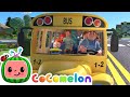 15 MIN LOOP Wheels On The Bus CoComelon Nursery Rhymes Kids Songs