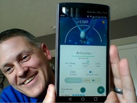 OMG! FIRST  Legendary Articuno Proof Video